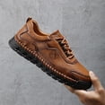 thumbnail image 3 of Hand-Stitched Leather Casual Walking Shoes, 3 of 3