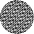 thumbnail image 1 of Ahgly Company Tapis d'Intérieur Lavables en Machine, Ronds, Transitionnels, Zone Grise, 4' Ronds, 1 of 7