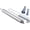 Aluminum, variant on SILKBUT Pneumatic Closer for Heavy Storm Door, Aluminum (1.5 Inches)