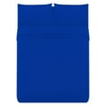 thumbnail image 1 of The Great American Store 600 Thread Count-100% Cotton Waterbed Sheet Set 4PC - 21" Deep Pocket Unattached (Solid, Royal Blue , Queen), 1 of 3
