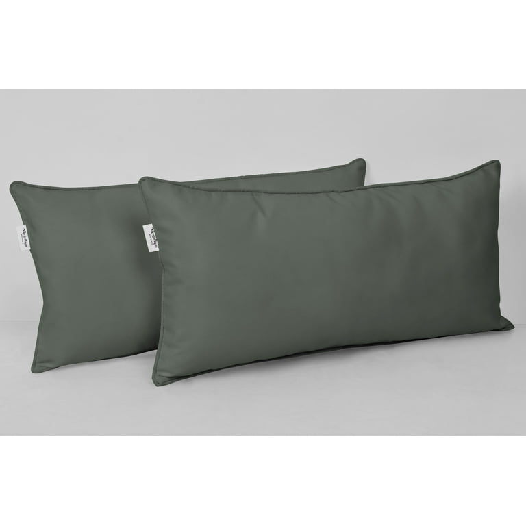 Vargottam Indoor Outdoor Polyester Fabric Lumbar Pillow Cover All