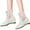 White, variant on Tponi Women'S Boots Women Boots Clearance 90 Boots Round Toe Mid Heel Ankle-High Dressy Chukka Boots