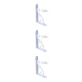 thumbnail image 3 of Kenally Soporte triangular estable y resistente en forma de L para estante de almacenamiento Moldura integrada en forma de L Estante de carga Type1 NO1, 3 of 6