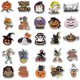thumbnail image 3 of Halloween Stickers, Waterproof Vinyl Stickers Decals for Water Bottle Scrapbooking Laptop Skateboard Party Favors, Funny Cute Pumpkin Stickers Pack fo, 3 of 5