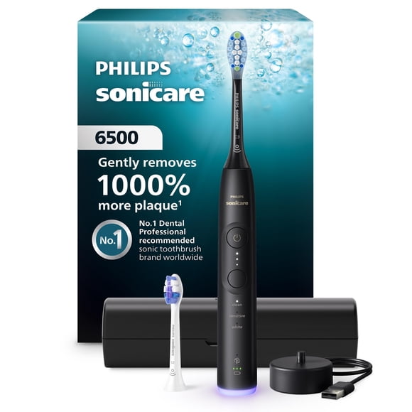 Cepillo de dientes eléctrico Philips Sonicare serie 6500 negro