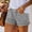 Gray, variant on BUIGTTKLOP Womens Denim Shorts Drawstring High Waisted Jeans Shorts Folded Hem Wide Leg Summer Shorts