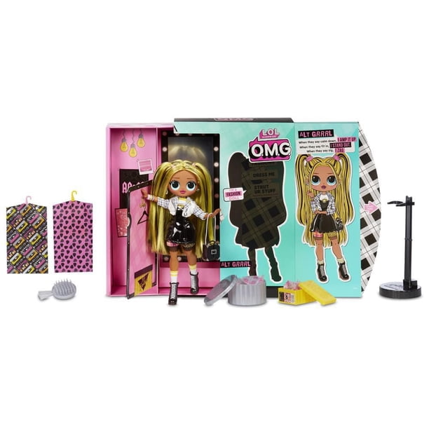 L.O.L. Surprise! O.M.G. Alt Grrrl Fashion Doll with 20 Surprises