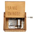thumbnail image 2 of Kuymtek La Vie In Rose Music Box Cute Hand Crank Clockwork Novel para Marido Esposa Familia, 2 of 8