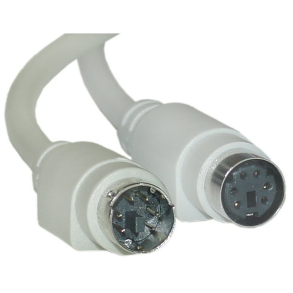 Ps By 2 Extension Cable, Keyboard - Mouse, Ps By 2 Male To Ps By 2 Female, Minidin6 Male To Minidin6 Female, 6