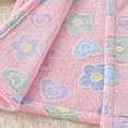 thumbnail image 5 of Boys Girls Kids Thick Coral Fleece Bathrobe,Warm Cozy Hooded Robe with Adjustable Belt,Cute Print,for Boys Girls Toddlers 2T 3T 4T 5T 6T 7T for Cold Weather Kids Pajamas,Sky Blue,Size 5-6T, 5 of 9