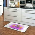 thumbnail image 5 of Coolnut Mardi Gras Kitchen Rug, 39"x20" Anti Fatigue Non-Slip Bath Rug, Entryways Runner Comfort Mat for Kitchen Washroom Bedroom, 5 of 7
