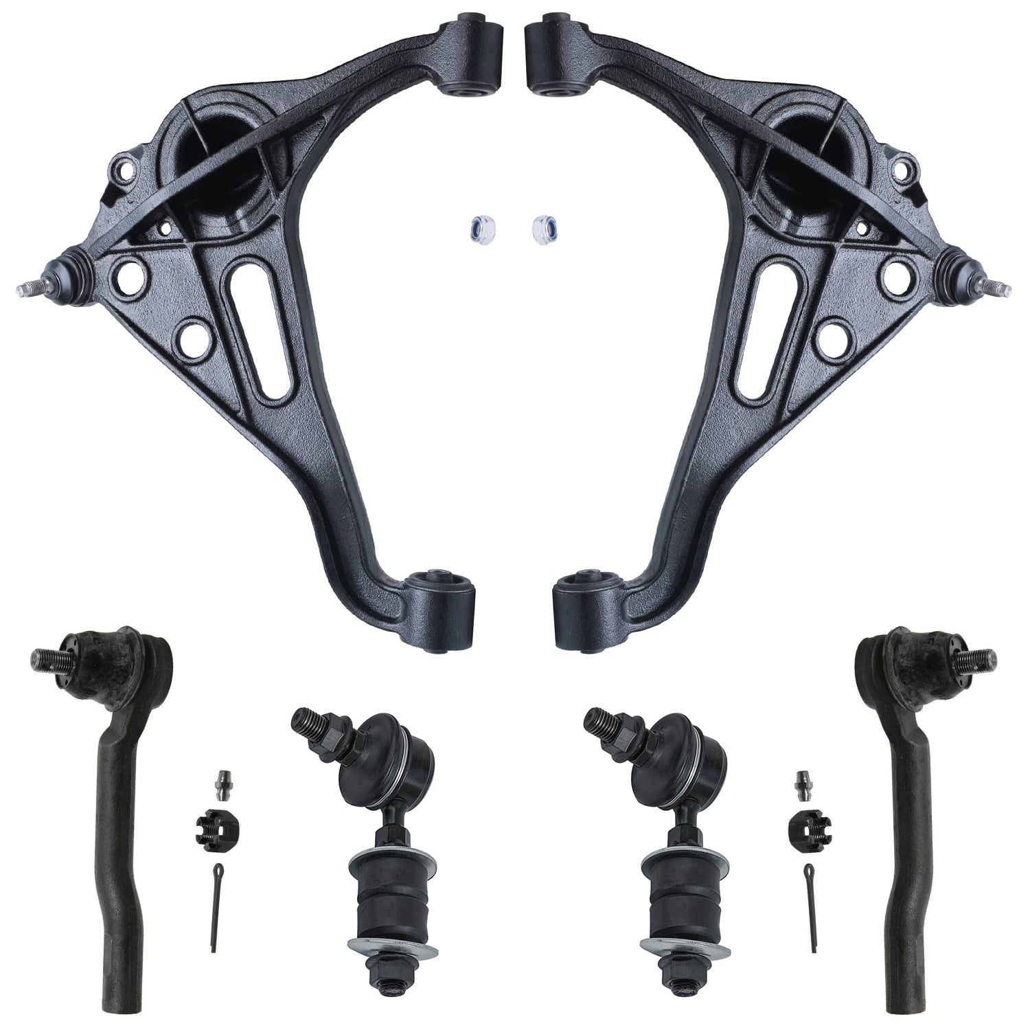 Detroit Axle - Front Lower Control Arms w/Ball Joints + Sway Bars