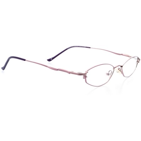 Optical Eyewear - Oval Shape, Metal Full Rim Frame - Prescription Eyeglasses RX, Satin Lavender