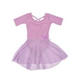 thumbnail image 1 of Falda de manga corta Leotard Leveret para niñas, 1 of 5