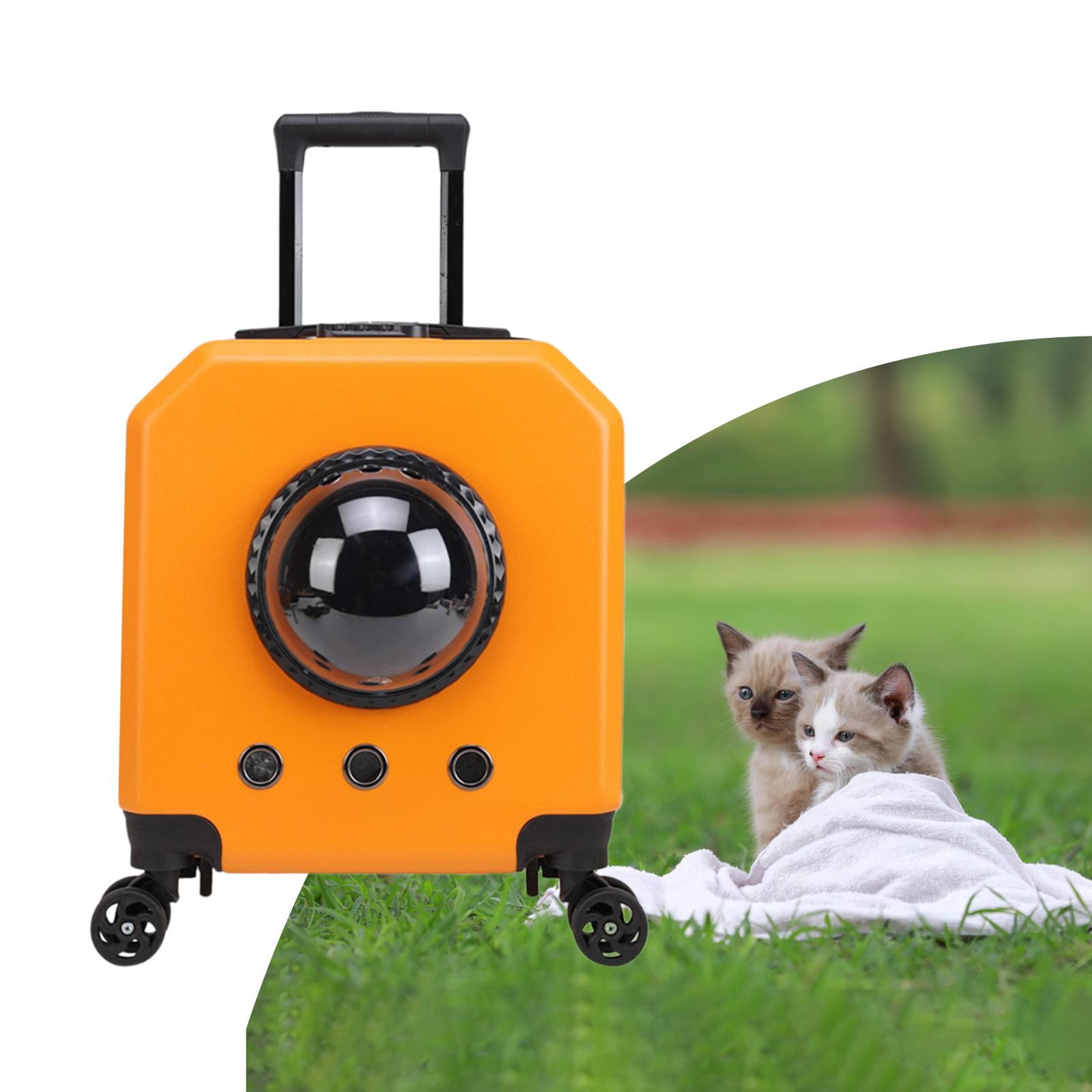 Bvdfgk Pet Travel Carrier Dog Carrier Backpack Dog Carrier Fashion Rolling Carrier Pet
