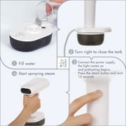 Handheld Steamer for Clothes and Clothes Steamer 1500W - Strong Power Garment Steamer with 260ml Tank,15s Fast Heat-up Portable Steamer Iron,Fabric Wrinkle Remover Clothing Iron with Brush