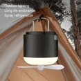 thumbnail image 3 of Professional IPX7 Waterproof Camping Lantern with Fan and Power Bank for Camping, Hiking, Black, DUBUNS, 3 of 5