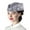Grey, variant on Women's Flower Applique Pillbox Hat Elegant Church Fascinator Tea Party Cap