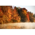 thumbnail image 2 of Hausenflock, Alan 18x13 Black Ornate Wood Framed with Double Matting Museum Art Print Titled - Autumn Mist III, 2 of 4