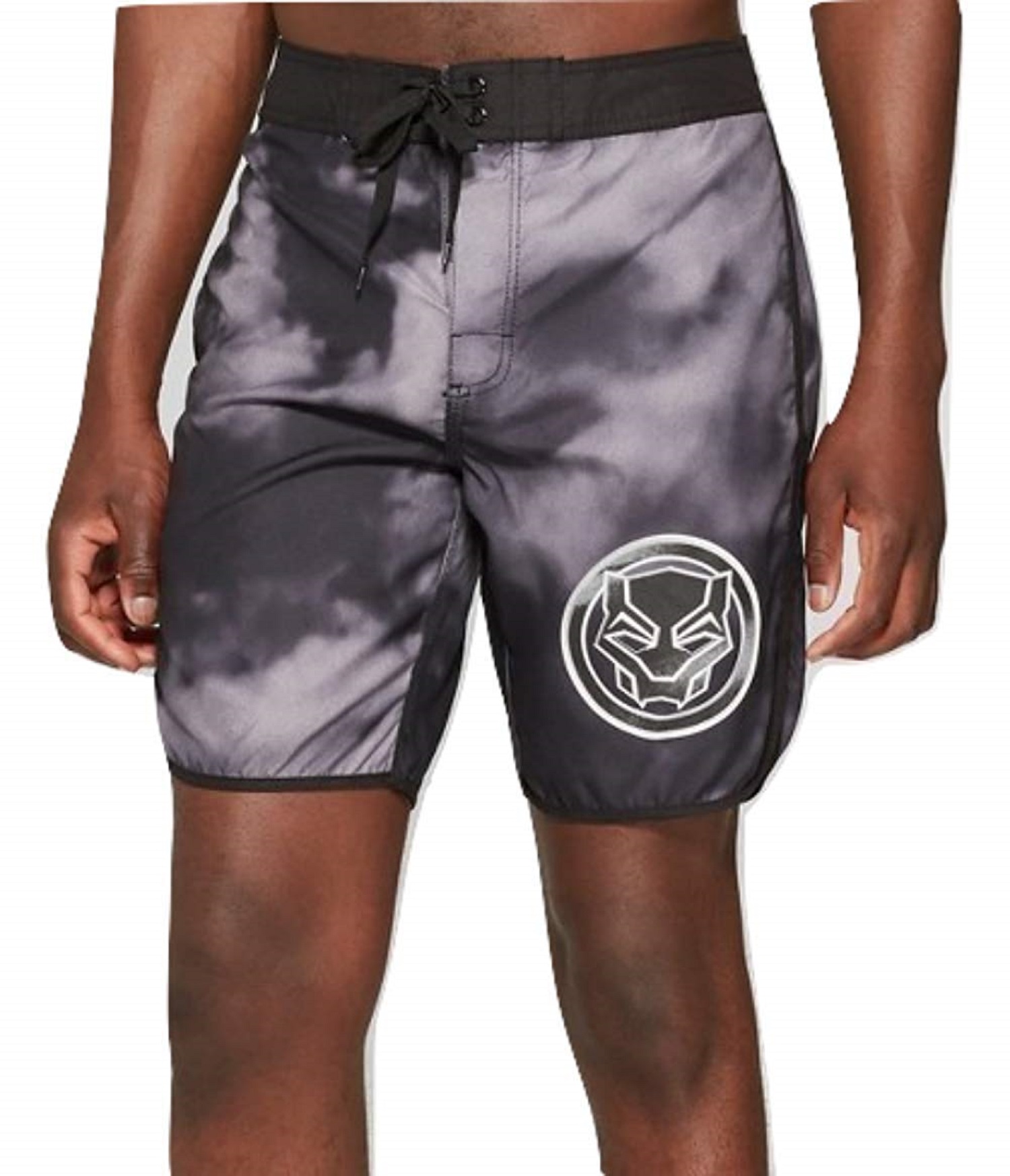 Black panther swim store trunks mens