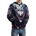 thumbnail image 5 of Joker Hoodies for Men Women, Unisex Hooded Sweatshirt, Oversized Pullover with 3D Print, Casual Loose Fit Hoodie, S-6XL, 5 of 8