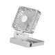thumbnail image 5 of Ventilador de coche, ventilador portátil para vehículo automóvil, giratorio 360°, eléctrico y con energía solar, circulador de aire para autocaravana, Cabezal único blanco, 5 of 8