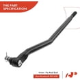 thumbnail image 5 of A-Premium 10Pcs Suspension Kit Inner Outer Tie Rod End & Drag Link Adjusting Sleeve Ball Joint Compatible with Ford F-250 Super Duty F-350 Super Duty 1999-2004 Excursion 2000-2005 4WD, 5 of 9