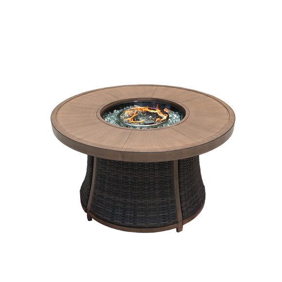 Glass Bead Fire Pit Table