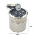 thumbnail image 2 of Molinillo Cigarrillos Metal Zinc Con Manivela Máquina Cigarrillos A Base Hierbas Chinas Molinillo para Fumadores Accesorios para Cigarrillos Con Molinillo Malas Hierbas (Plata), 2 of 5