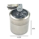 thumbnail image 2 of Amoladora Manual Molinillo de tabaco de 4 capas, triturador de especias de aleación de zinc Manual para molinillo de hierbas (plata), 2 of 2