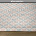 thumbnail image 6 of Ambesonne Floral Place Mats Set of 4, Pastel Color Motifs, Standard Size, Cream Salmon Pale Blue, 6 of 6