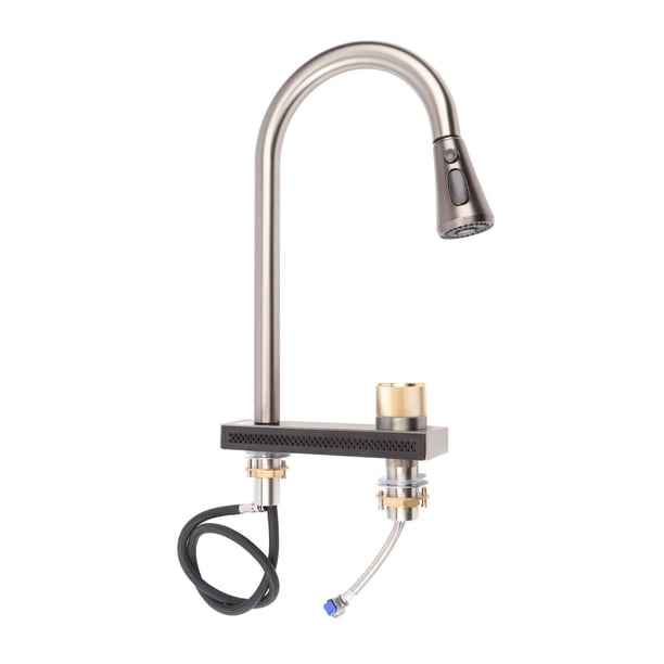 Grifo Para Fregadero De Cocina, Grifo Para Fregadero De Cocina En Cascada, Diseño Extraíble, Fácil De Limpiar Para Cocina