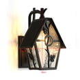 thumbnail image 6 of ChicHomey House-shaped Wall Lamp,Frosted Glass,European Style Wall Mount Light,Indoor/Outdoor, Courtyard/Garden Decor​, 6 of 10