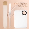 thumbnail image 2 of Espátula para base, paleta de base cosmética cosmética de acero inoxidable 304, espátula para maquillaje, rendimiento de alta gama, 2 of 12