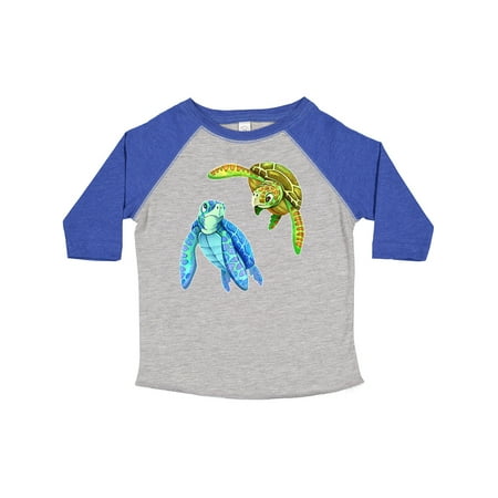 

Inktastic Sea Turtles Swimming Together Gift Toddler Boy or Toddler Girl T-Shirt
