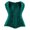 Green, variant on Women's Emerald Green Velvet Jacquard Strapless Corset Sweetheart Bust Steel Boned Waist Trainer for Victorian Renaissance