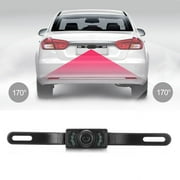 Backup Camera 7 LED Waterproof Night Vision Car Rearview Reverse Backup Parking Camera