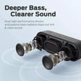 thumbnail image 3 of Bocina Bluetooth Tribit X Sound Go Ipx7 Bateria 20 Horas Negro, 3 of 3