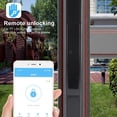 thumbnail image 4 of Bloqueo Del Teclado Wifi Bloyprint Slim Lock, Slim Smart Lock Security Security Rust Resistente para La Oficina, 4 of 7