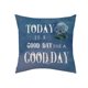 thumbnail image 1 of TEVEQ ¡Rebajado! Funda de almohada, nueva funda de almohada de verano 2023 con diseño de hortensias azules, ideal para sofá, decoración de oficina., 1 of 4