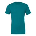 thumbnail image 1 of BELLA+CANVAS T-Shirt Unisexe Col Rond Triblend Manches Courtes, TP, Teal Triblend, 1 of 3