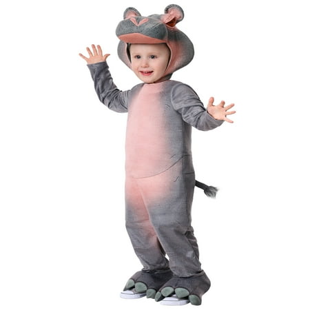Realistic Hippopotamus Toddler Costume