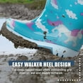 thumbnail image 5 of NORTY Kids' Boys Girls Waterproof PVC Rain Boots Easy-On Handles Fun Colors & Prints, 5 of 15