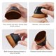 thumbnail image 4 of 1 brocha de maquillaje multifuncional para maquillaje en polvo, líquido mezclado o crema impecable, con estuche de transporte (negro), 4 of 5