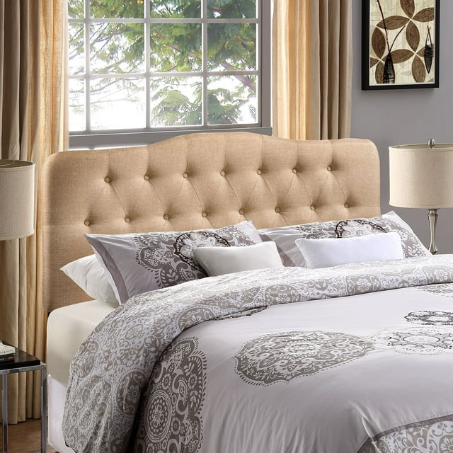 Modway Annabel Tête de Lit Capitonnée à Boutons, Plusieurs Tailles et Couleurs