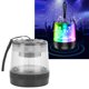 thumbnail image 4 of Luz de Altavoz Bluetooth ANGGREK Transparente 1200mah Con Imanes para Acampar color Negro, 4 of 8