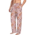 thumbnail image 2 of Xecao Beautiful Fox Men's Straight Lounge Pajama Pants: The Ultimate in Comfortable Sleepwear, 2 of 9