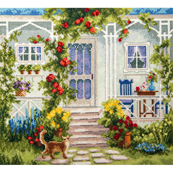 Counted cross stitch kit Terrace M-518C