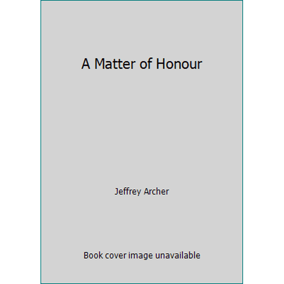 Pre-Owned A Matter of Honour (Paperback) 0330419056 9780330419055