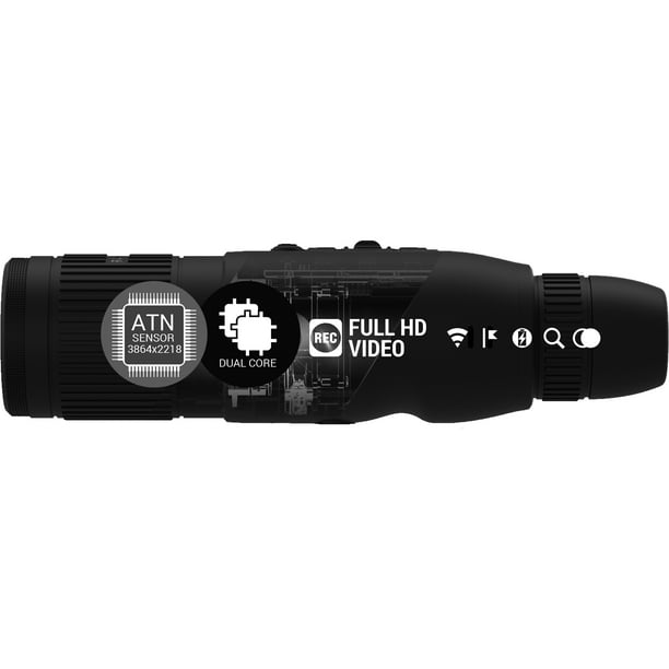 ATN Binox 4K 416X Smart Ultra HD Day/Night Binoculars with Laser